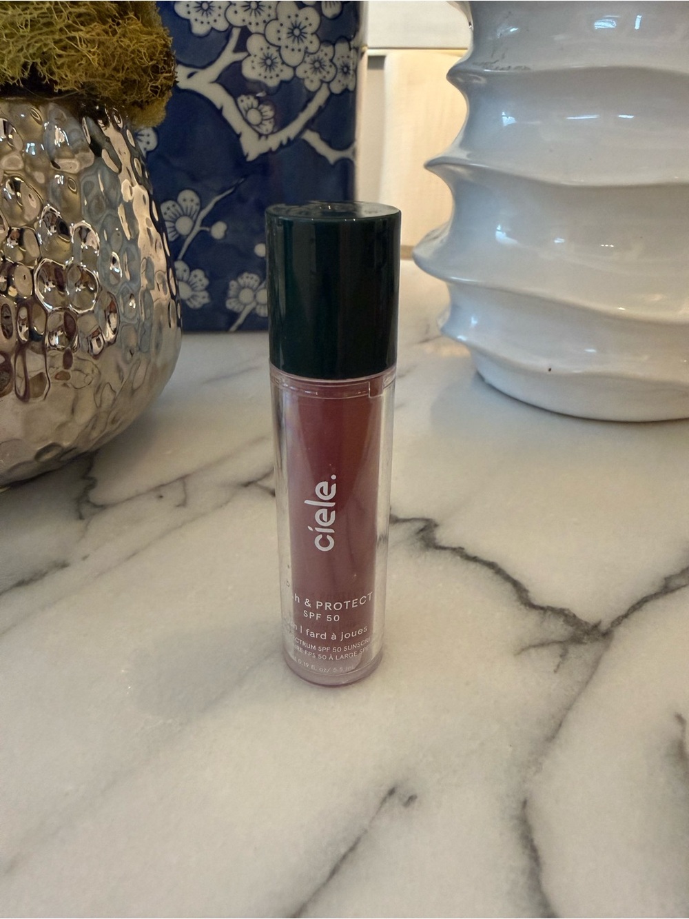 Ciele blush & PROTECT SPF 50+ in Sugar